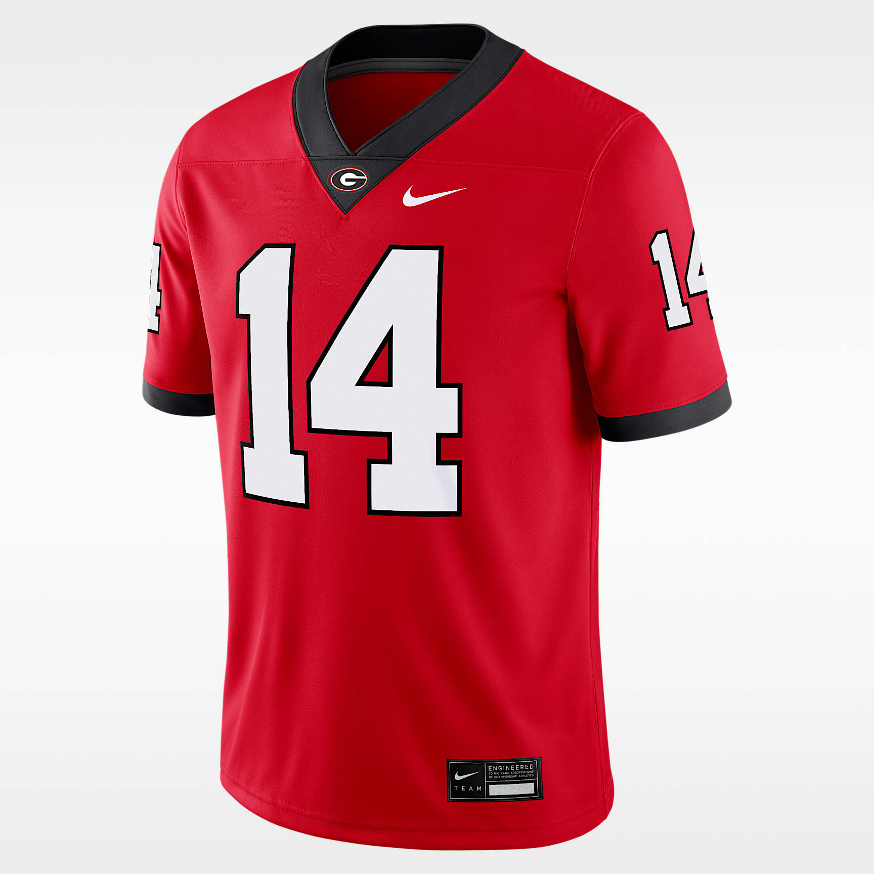 NCAA アメフトユニフォーム　NIKE Gunner Stockton Georgia Men's Nike Dri-FIT College NIL Game Jersey